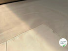 GABARDINE UNI BEIGE LEGEREMENT SATINÉ - My Little Coupon