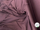 GAZE DE COTON SOIE PRUNE AVEC CARREAUX TONS SUR TONS - My Little Coupon
