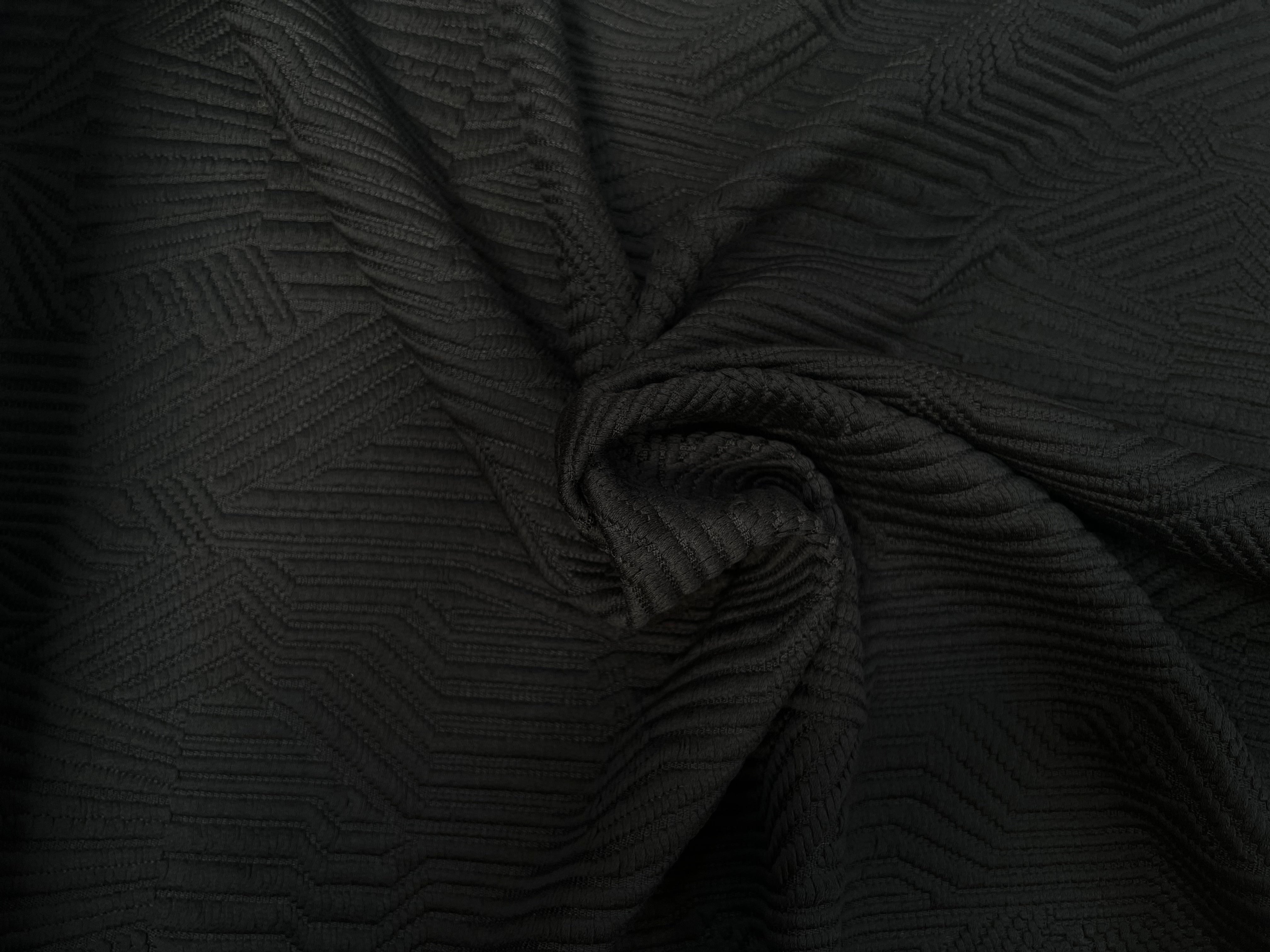 JACQUARD OLYMPIE NOIR - My Little Coupon