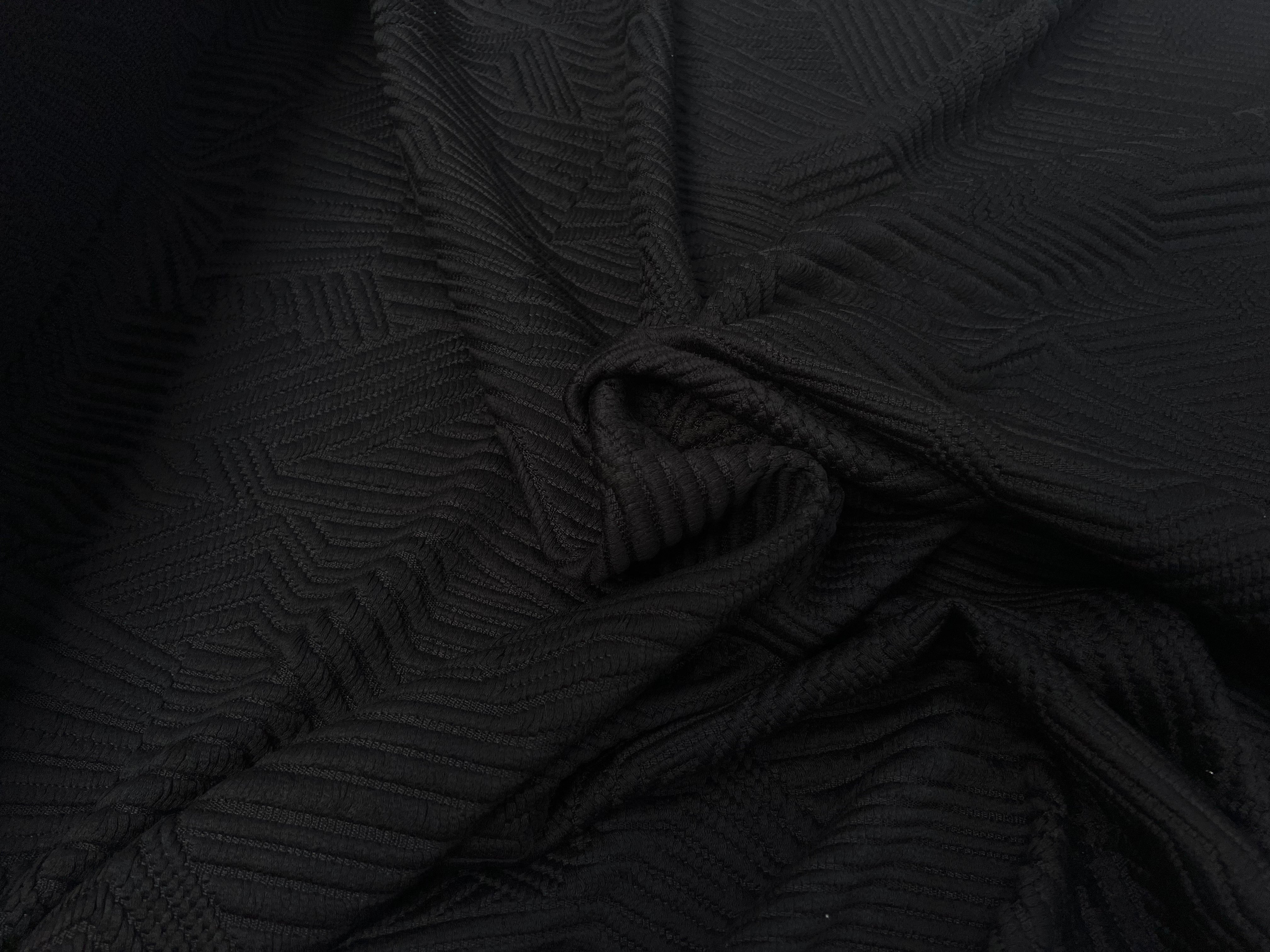 JACQUARD OLYMPIE NOIR - My Little Coupon