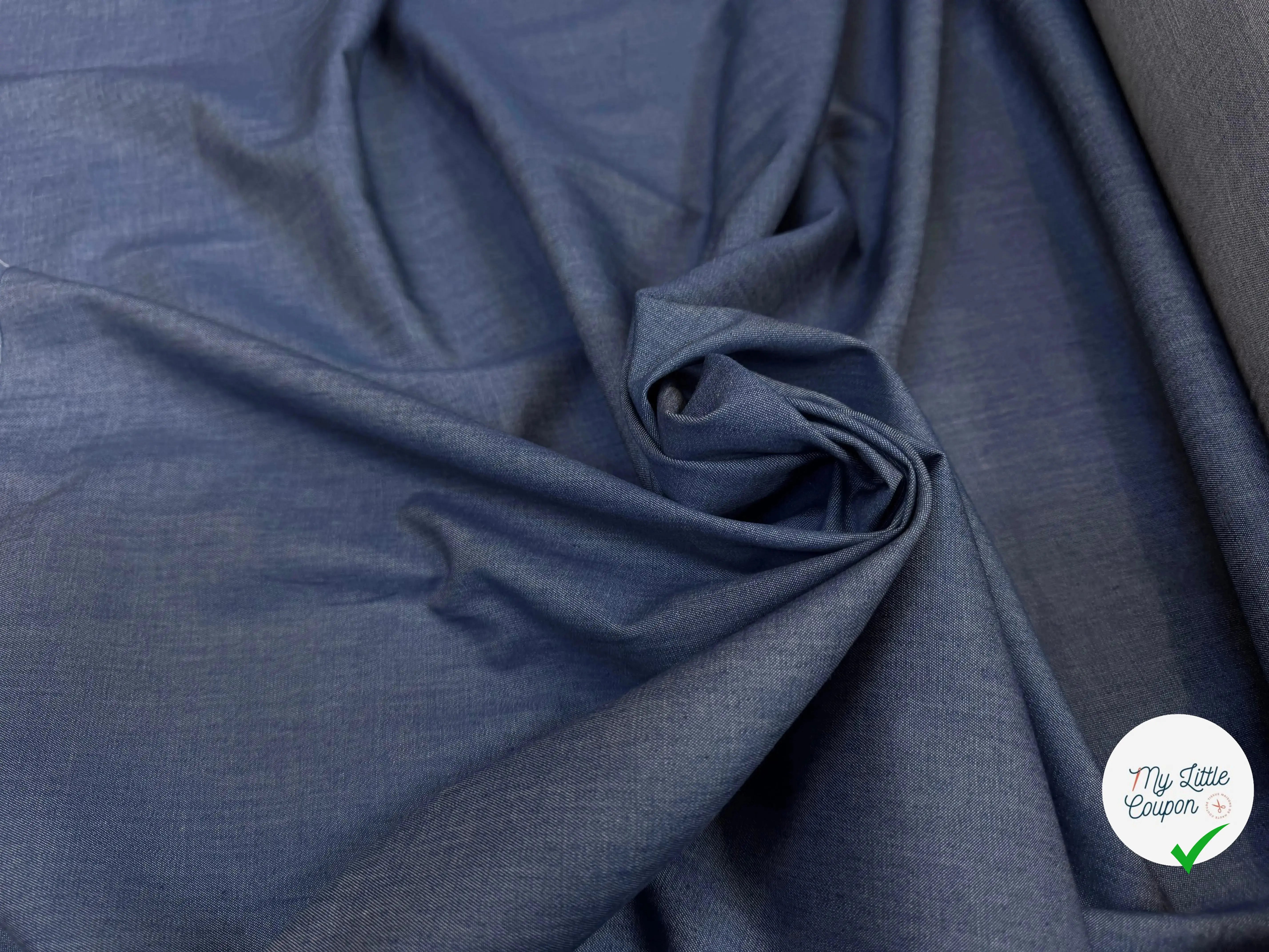 JEAN CHAMBRAY LAVÉ UNI 4806/7 - My Little Coupon