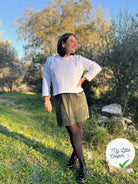 JERSEY MATELASSE BLANC LOSANGES MLC INTERN