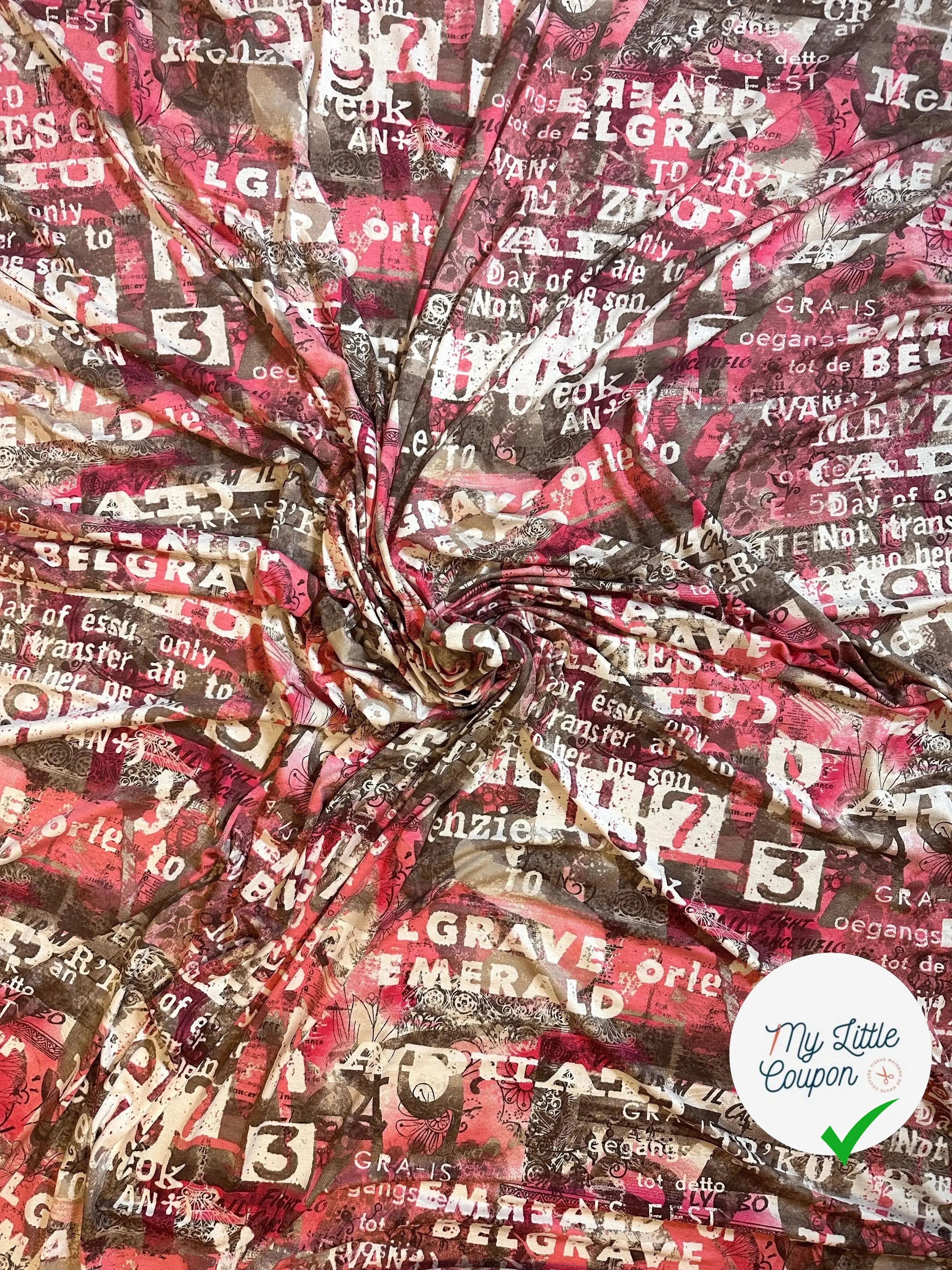 JERSEY VISCOSE KARL & ROSIE 3 - My Little Coupon