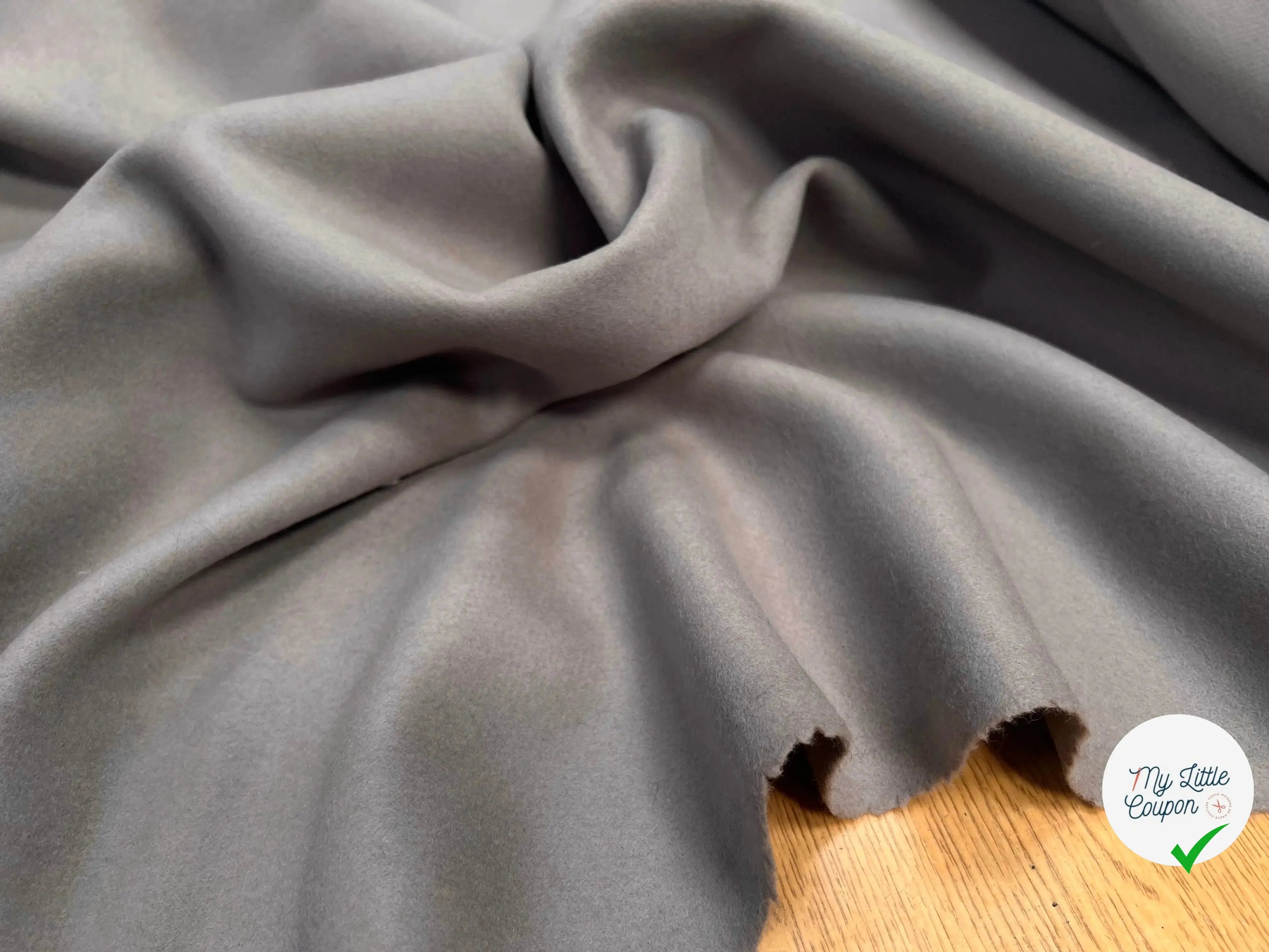 LAINAGE CABAN SOUPLE UNI GRIS TAUPE ULTRA DOUX - My Little Coupon