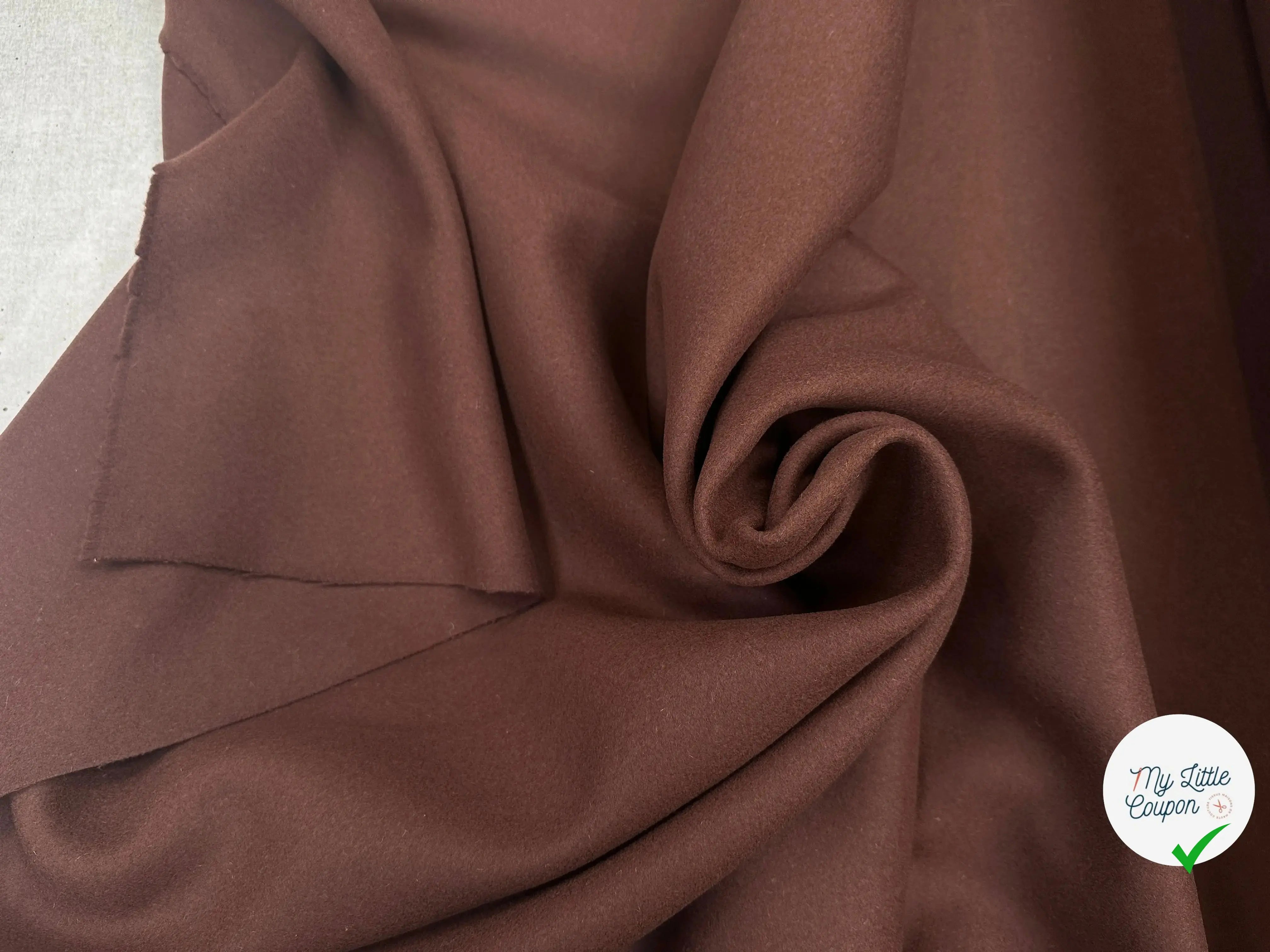 LAINAGE DRAP CABAN CHOCO MLC INTERN