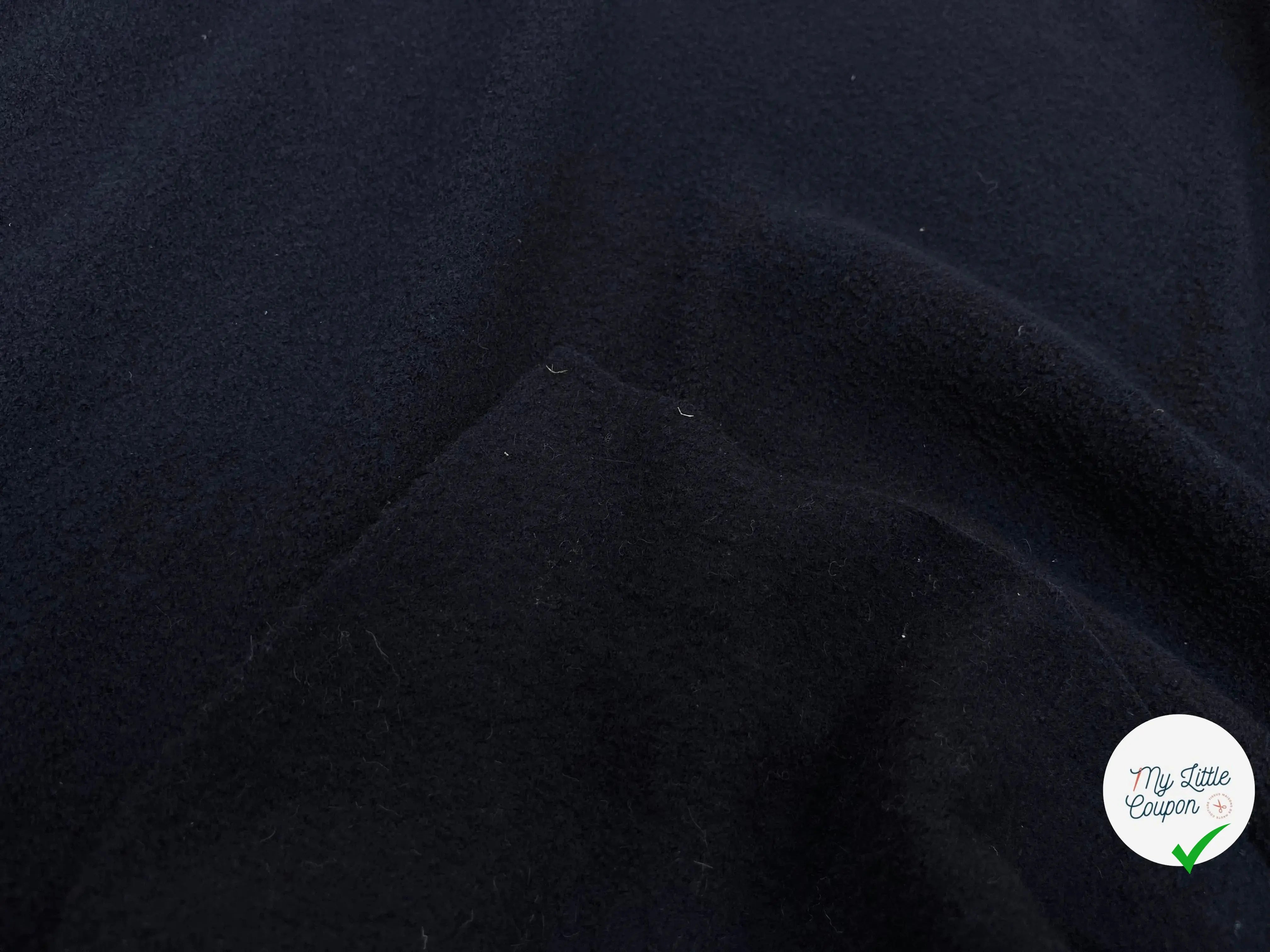LAINE BOUILLIE BLEU MARINE STRETCH - My Little Coupon