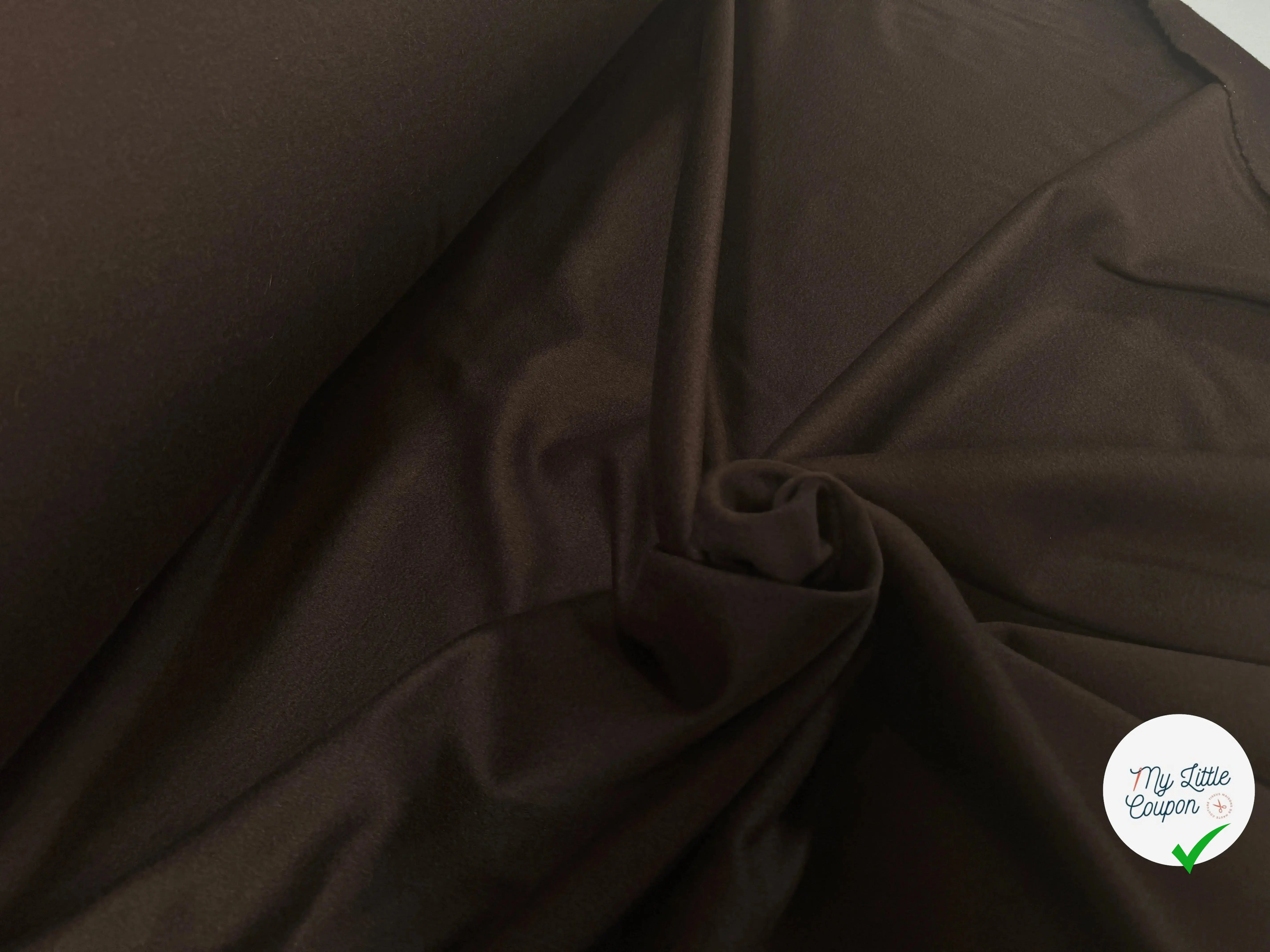 LAINE VIERGE MARRON 15% CACHEMIRE 15% ALPAGA - My Little Coupon