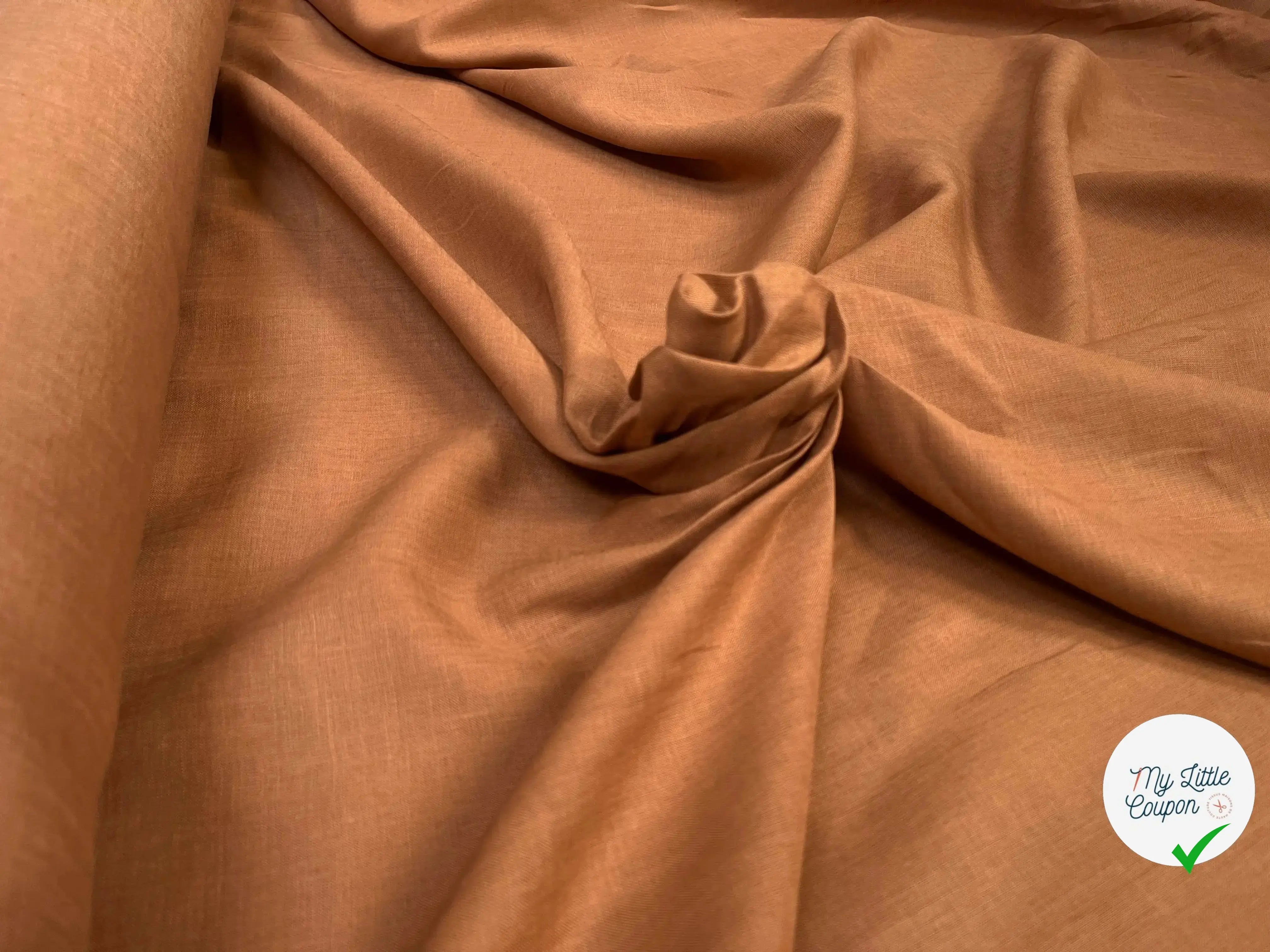 LIN UNI 100% LIN U68 NOISETTE - My Little Coupon