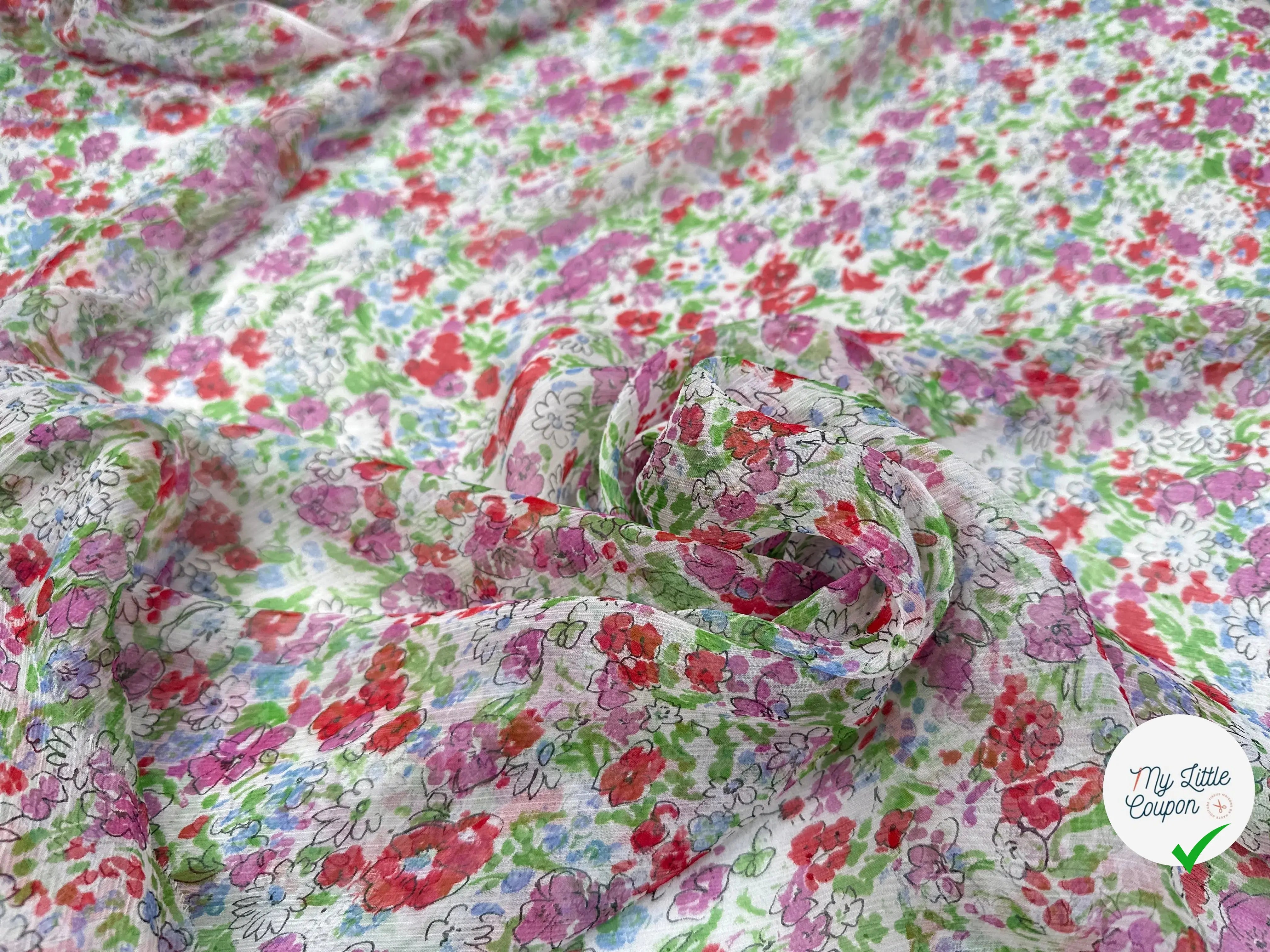 MOUSSELINE DE SOIE FLEURS MLC INTERN