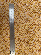 MOUSSELINE FOND JAUNE MOTIFS PETITS TOURNESSOL - My Little Coupon