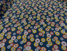 PERCALE DE COTON SOLEIL-LEVANT INDIGO - My Little Coupon
