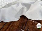 PIQUÉ DE COTON 100% COTON BLANC - My Little Coupon