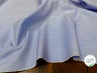 POPELINE DE COTON À RAYURE BLEU ET BLANC - My Little Coupon