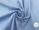 POPELINE JAPON BLEU AZUR - My Little Coupon - tissu - coudre