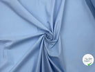 POPELINE JAPON BLEU AZUR - My Little Coupon - tissu - coudre