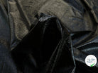 SATIN CUIR VINYLE NOIR ENVERS GRIS - My Little Coupon