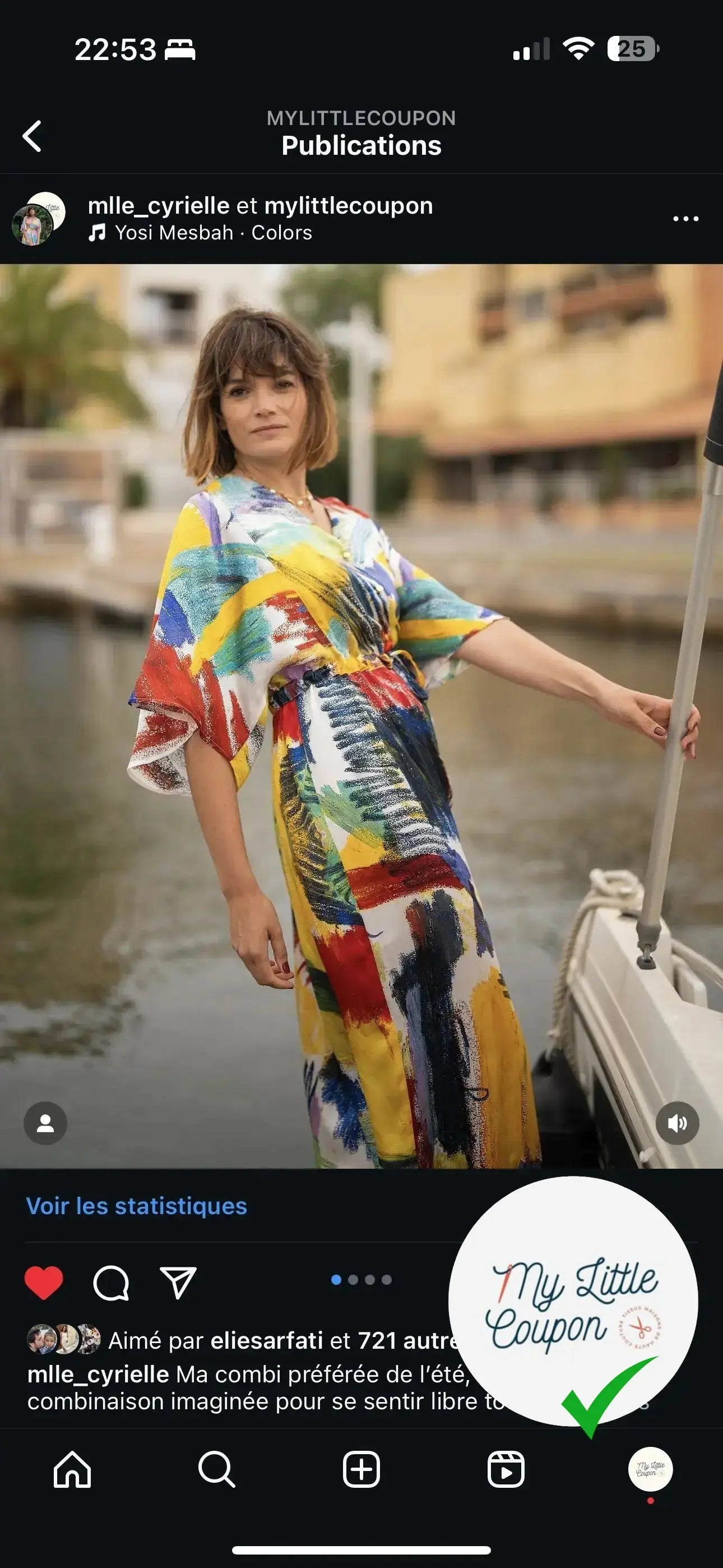 SATIN DE SOIE CHE MERAVIGLIA - My Little Coupon