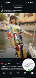 SATIN DE SOIE CHE MERAVIGLIA - My Little Coupon