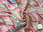 SATIN VELOUTÉ AQUARELLA ROSIE - My Little Coupon