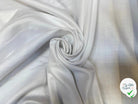 TISSU CHEMISE BLANC COTON MOTIFS CHEVRONS - My Little Coupon