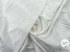 TISSU COTON DAMASSÉ BLANC BEIGE MSO
