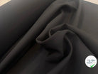 TISSU DOUBLE ÉTOFFE NOIR FAÇON NÉOPRÈNE - My Little Coupon
