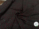 TISSU FLUIDE TOUCHÉ PEAU DE PÊCHE IMPRIMÉ LÉOPARD SUR FOND VIOLET - My Little Coupon