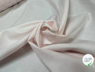 TISSU POPELINE RAYURES ROSE CLAIR ROSE - My Little Coupon