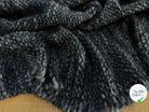 TWEED BOUCLETTE DE COTON BLEU GRIS - My Little Coupon