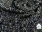 TWEED BOUCLETTE DE COTON BLEU GRIS - My Little Coupon