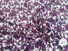 VISCOSE À MOTIFS MALLOW MAUVE - My Little Coupon