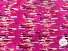VISCOSE BUBBLE TISSU IMPRIMÉ ABSTRAIT FUCHSIA - My Little Coupon