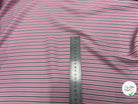 VISCOSE FLUIDE RAYON TWILL PRINTED ROSE PALE - My Little Coupon