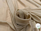 VOILE DE SOIE BEIGE CAMEL TRANSPARENT - My Little Coupon