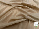 VOILE DE SOIE BEIGE CAMEL TRANSPARENT - My Little Coupon