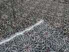 WOOLPEACH MOTIF TOILE D'ARAIGNÉE & POINT ROUGE FOND NOIR - My Little Coupon
