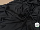 ( chute)CREPE SATIN VISCOSE TEXTURÉE NOIR DE REVE - My Little Coupon