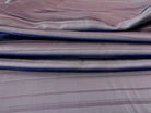 CRÊPE DE CHINE FAÇONNÉ RAYURES IRRÉGULIÈRES GRIS BLEU CARBONNE - coupon de 3 mètres - My Little Coupon - tissu - coudre