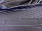 CRÊPE DE CHINE FAÇONNÉ RAYURES IRRÉGULIÈRES GRIS BLEU CARBONNE - coupon de 3 mètres - My Little Coupon - tissu - coudre