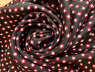 CRÊPE DE CHINE THÈME STENDHAL ROUGE ET NOIR - My Little Coupon - tissu - coudre