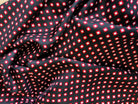 CRÊPE DE CHINE THÈME STENDHAL ROUGE ET NOIR - My Little Coupon - tissu - coudre