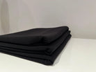 CRÊPE DE LAINE LOURD EXTENSIBLE NOIR - My Little Coupon - tissu - coudre