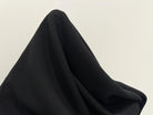 CRÊPE DE LAINE LOURD EXTENSIBLE NOIR - My Little Coupon - tissu - coudre