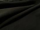 CRÊPE DE LAINE LOURD EXTENSIBLE NOIR - My Little Coupon - tissu - coudre