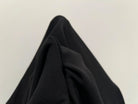 CRÊPE DE LAINE LOURD EXTENSIBLE NOIR - My Little Coupon - tissu - coudre