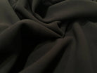 CRÊPE DE LAINE LOURD EXTENSIBLE NOIR - My Little Coupon - tissu - coudre