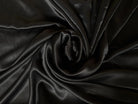 CREPE ENVERS SATIN NOIR ACÉTATE VISCOSE - My Little Coupon - tissu - coudre