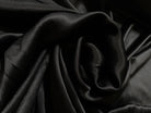 CREPE ENVERS SATIN NOIR ACÉTATE VISCOSE - My Little Coupon - tissu - coudre