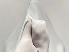 CRÊPE GEORGETTE BLANC CASSÉ - My Little Coupon - tissu - coudre