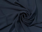 CRÊPE GEORGETTE MARINE - My Little Coupon - tissu - coudre